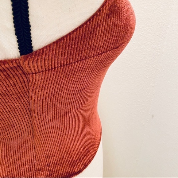 Urban Outfitters Out from Under Burgundy Crop Top NWT - Picture 8 of 15